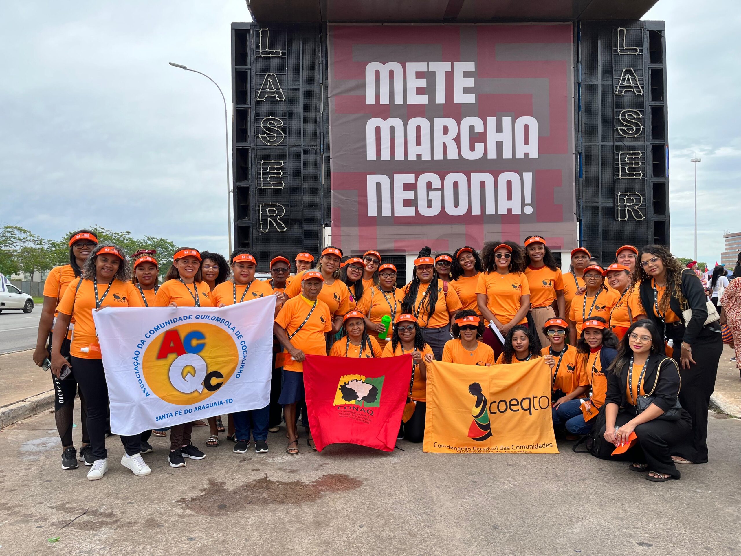 Do Tocantins a Brasília: representantes quilombolas marcam presença na Marcha de Mulheres Negras 2025